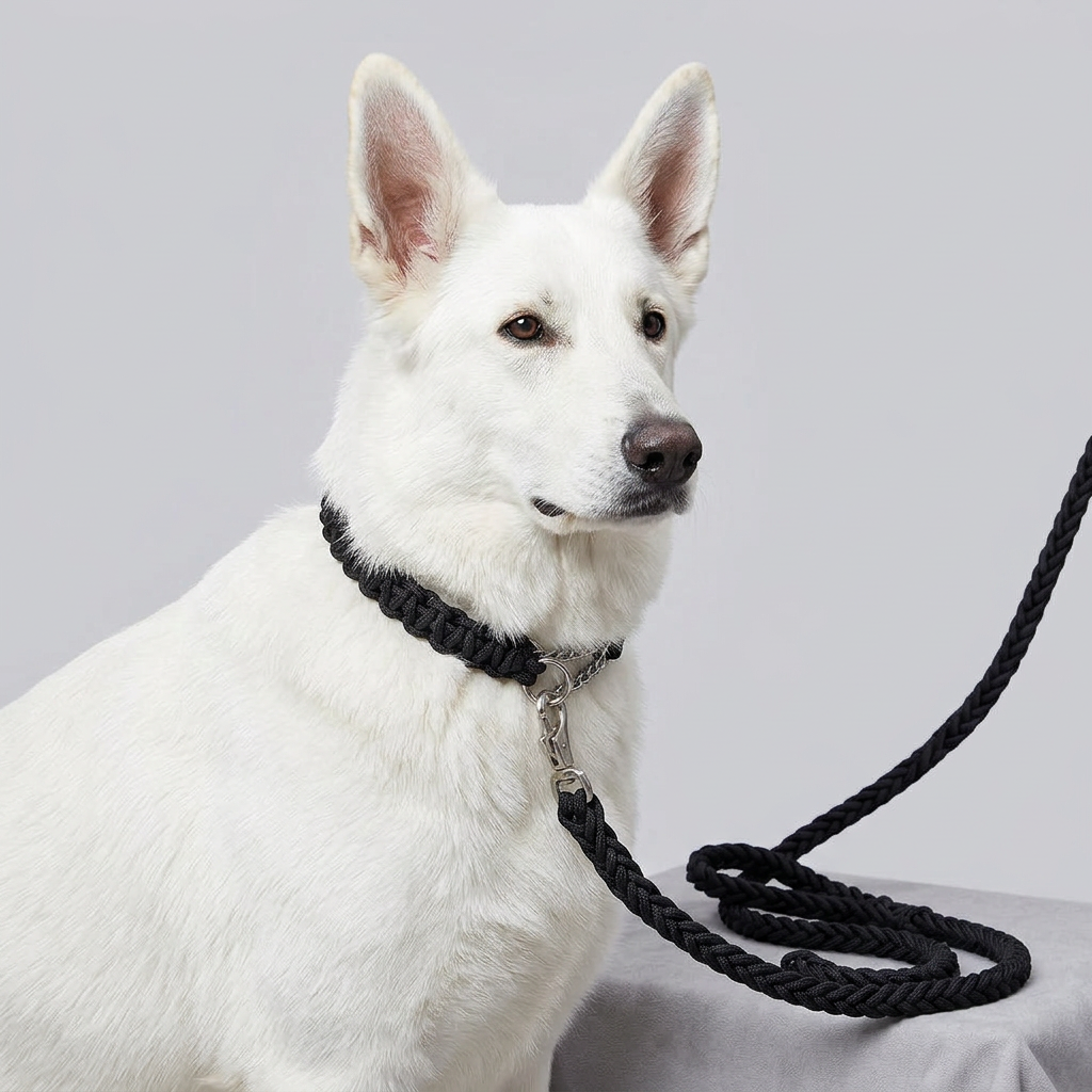 Heavy-Duty Braided Dog Walking Leash