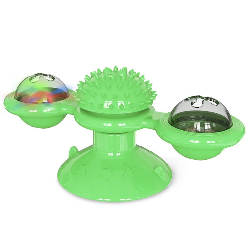 Rotating Cat Scratcher & Interactive Toy