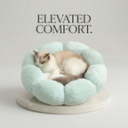 Soft Flower-Shaped Pet Bed Mat