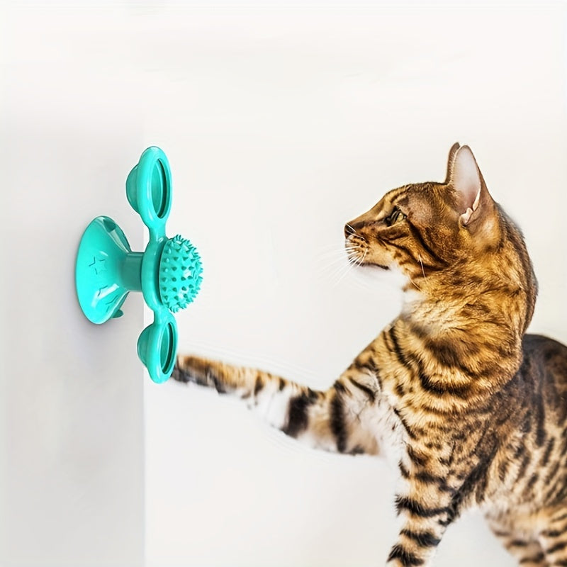 Rotating Cat Scratcher & Interactive Toy