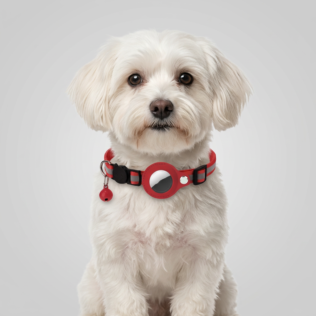 Waterproof Reflective AirTag Dog & Cat Collar