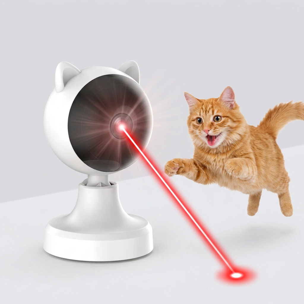 Smart Rechargeable Laser Cat Toy