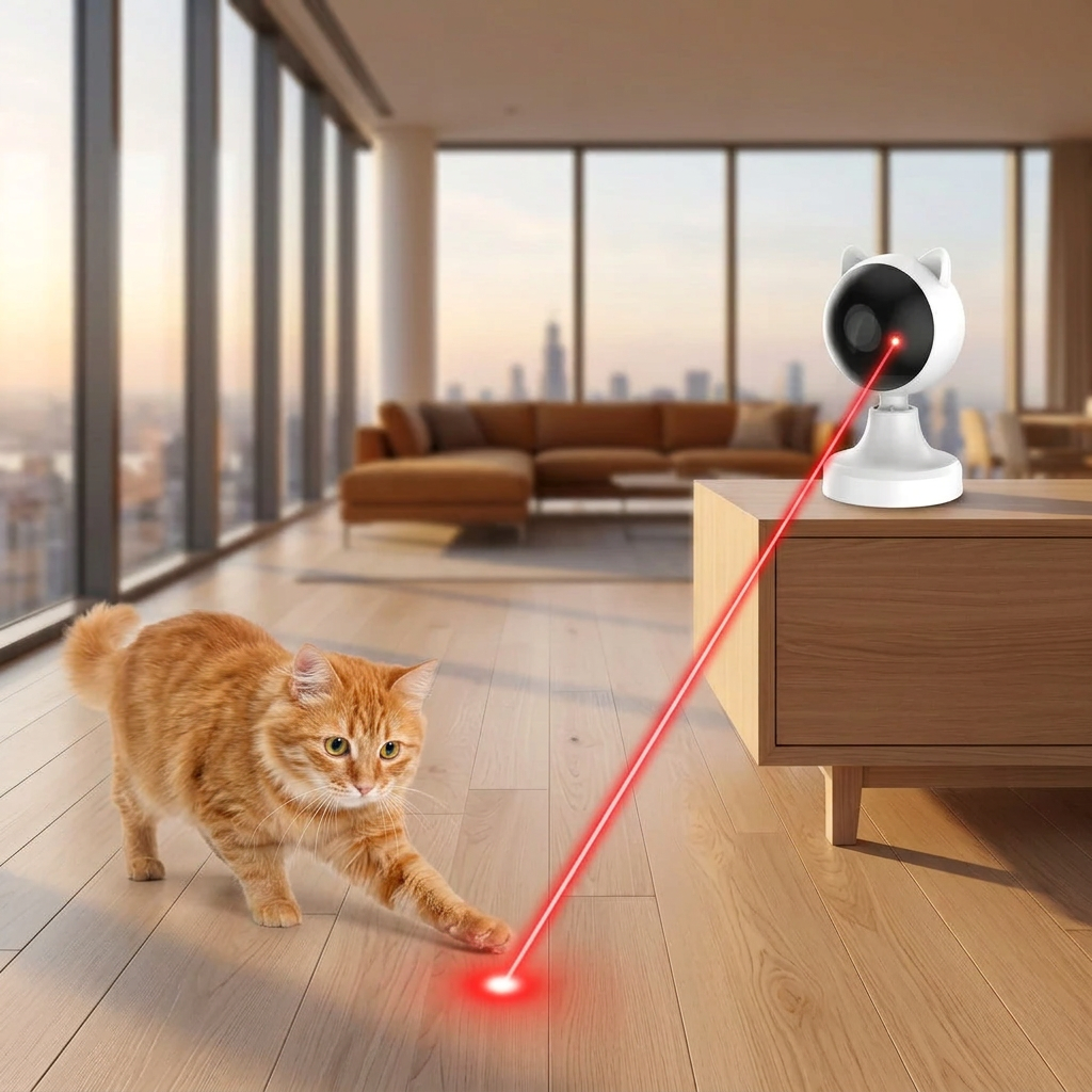 Smart Rechargeable Laser Cat Toy