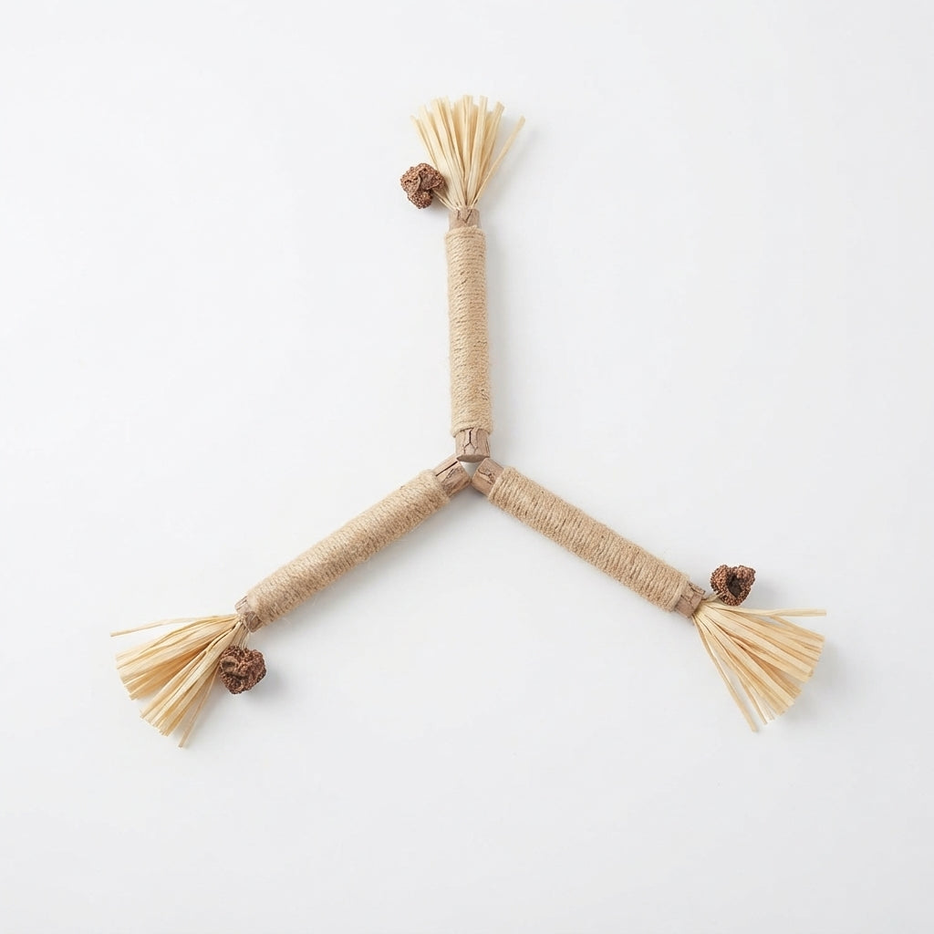 Natural Catnip Raffia Chew Toy for Cats