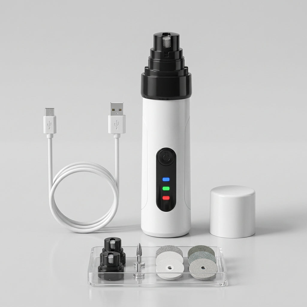 Rechargeable Pet Nail Grinder with 2 Speeds
