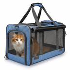 Soft-Sided Pet Carrier for Cats & Small Dogs